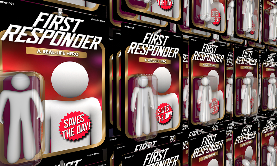 First Responder Emergency Workers Police Fire Medical Paramedic